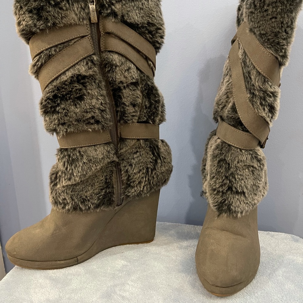 Colin Stuart boots - Gray -size 7